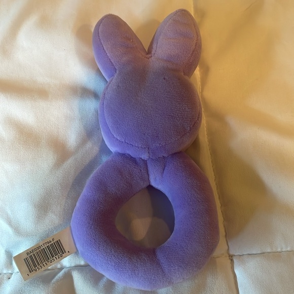 COPY PEEPS purple Easter /everyday rattle kids toy decoration plush peeps kids - Picture 4 of 5